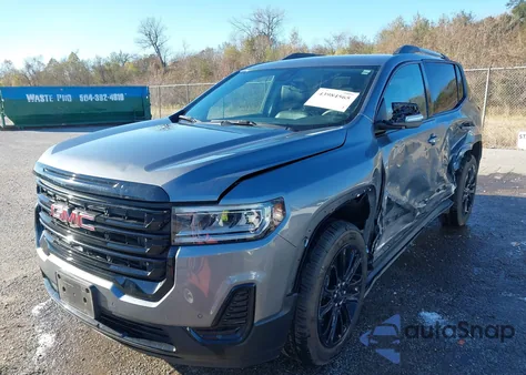 2022 GMC Acadia Fwd Sle из США, поврежденный, VIN 1GKKNKL42NZ146010